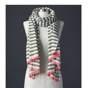 Gap Nautical Striped Cotton Scarf